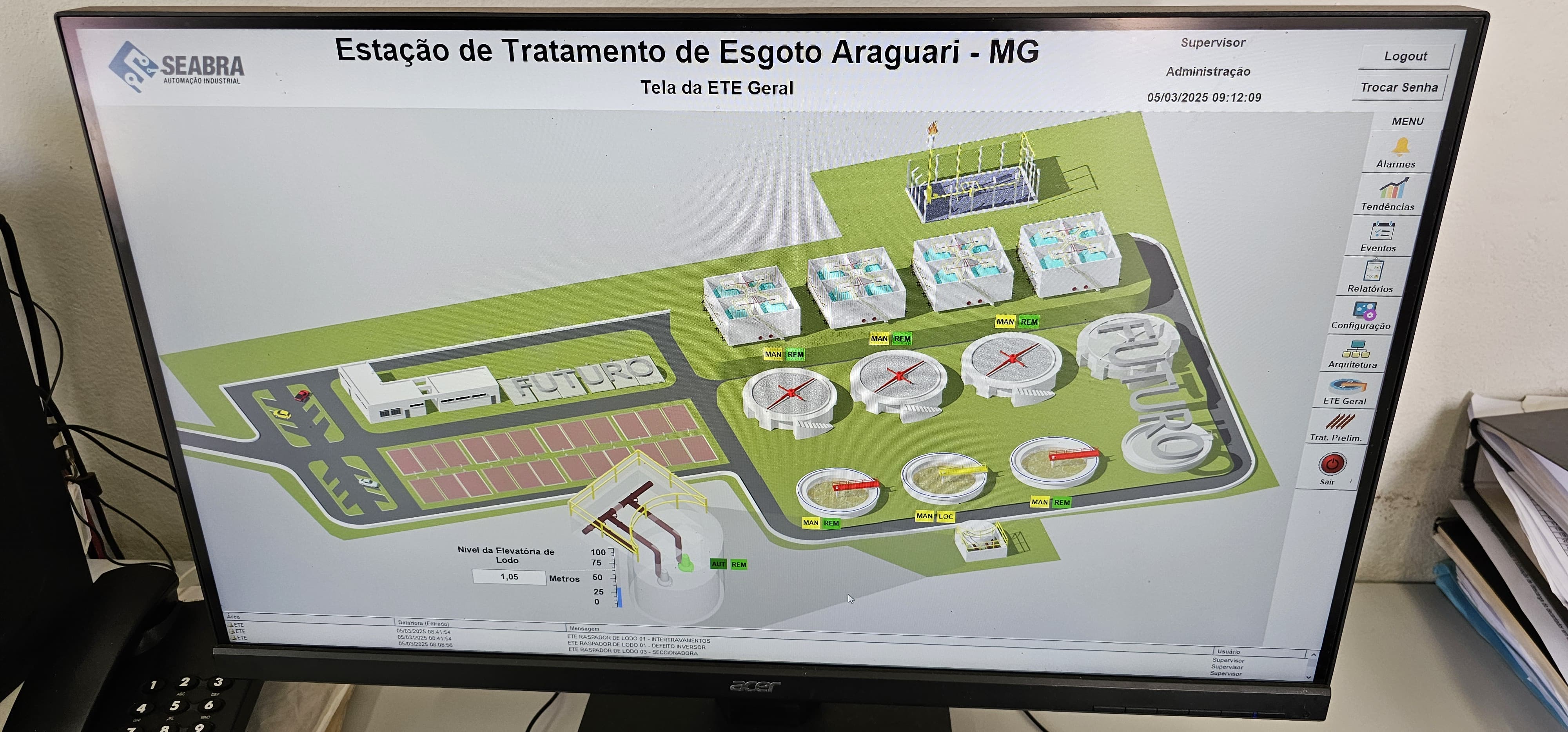 Estação de Tratamento de Esgoto