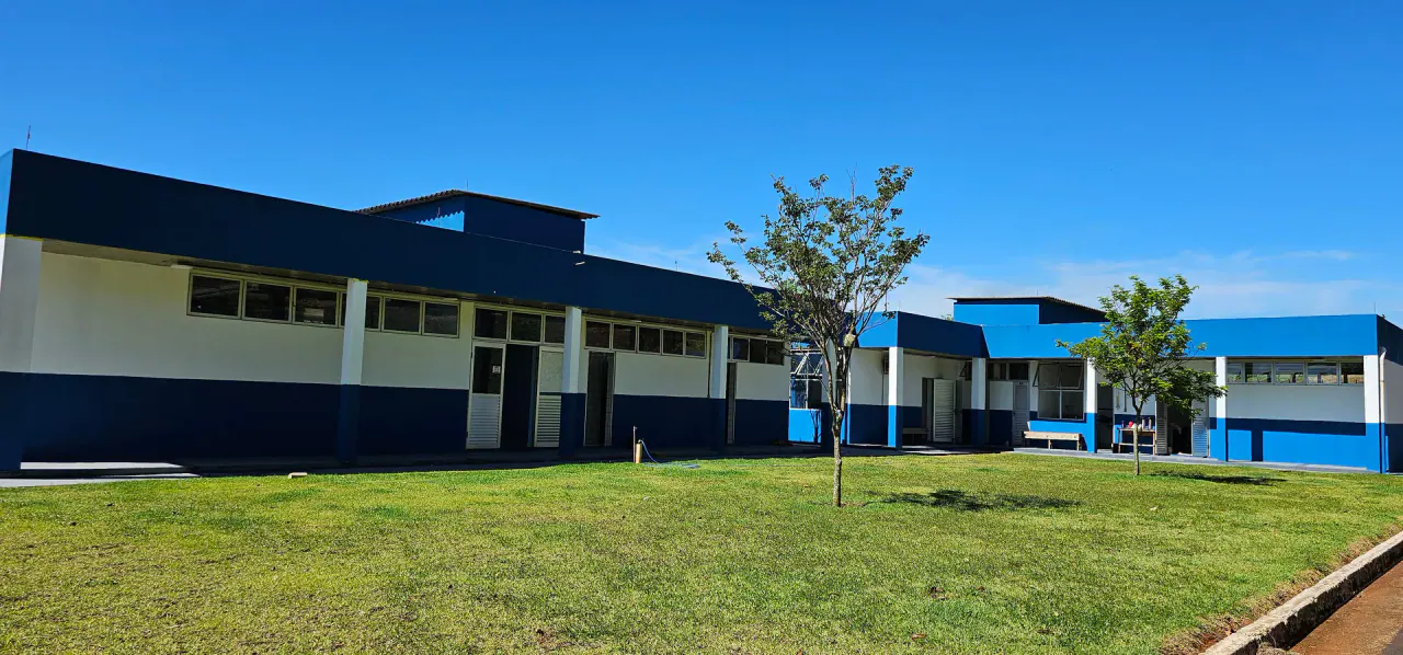 Sede operacional da ETE de Araguari